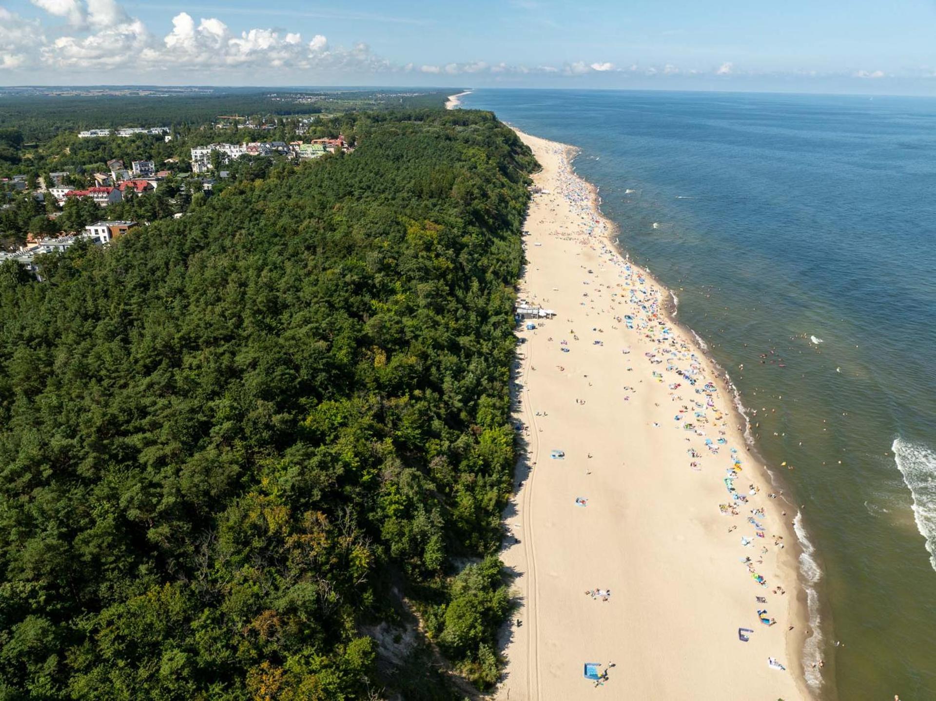 Ferienwohnung Rozewska 30 Jastrzębia Góra Exterior foto